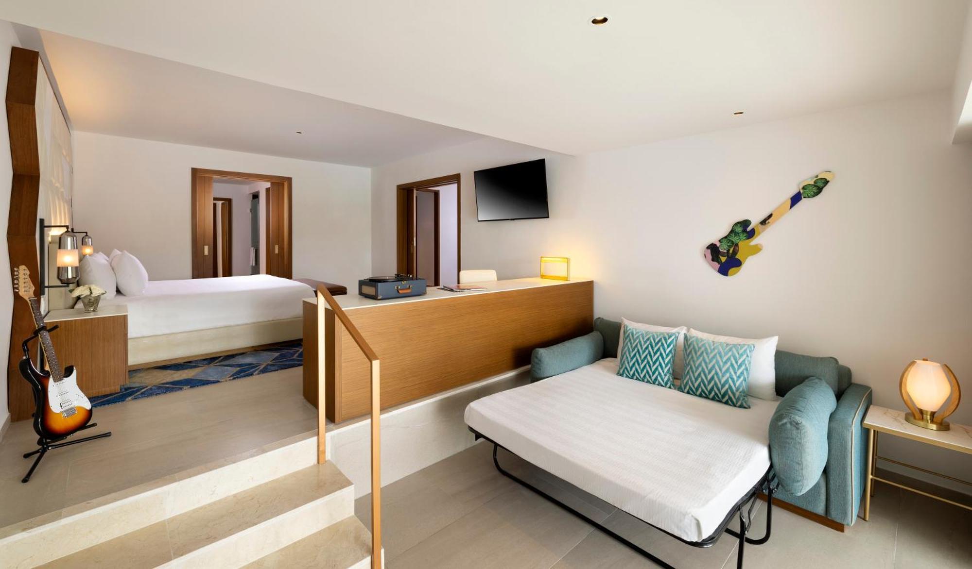 Hard Rock Hotel&Casino Punta Cana - All Inclusive Esterno foto A sofa bed