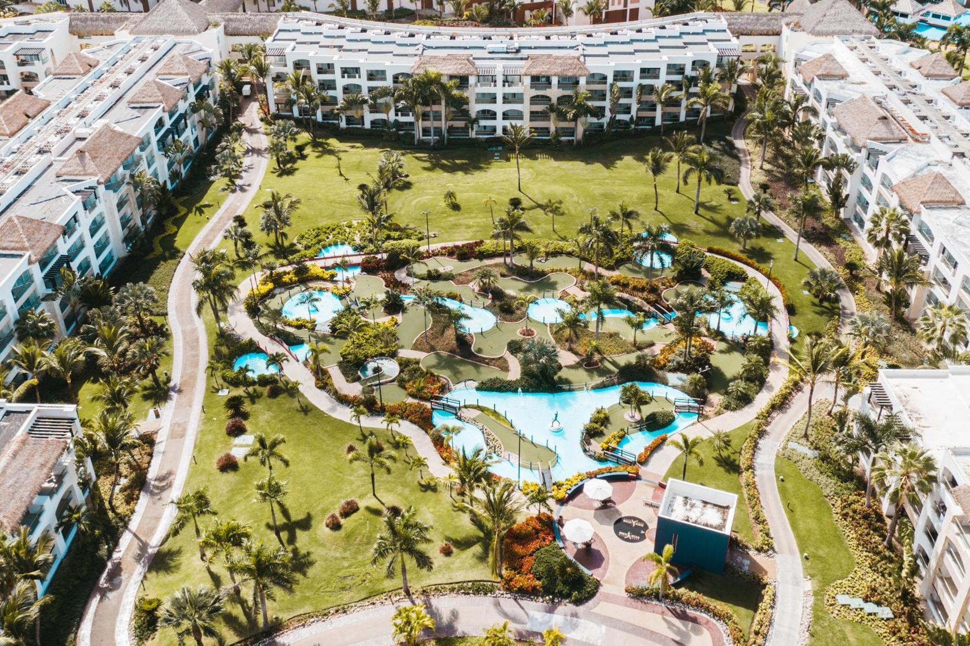 Hard Rock Hotel&Casino Punta Cana - All Inclusive Esterno foto Aerial view of the resort